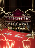 First Person Lightning Baccarat