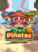 Tres Pinatas Hold & Win